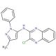 3-chloro-N-(3-methyl-1-phenyl-1H-pyrazol-5-yl)quinoxalin-2-amine - chemical structure image