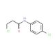 3-Chloro-N-(4-chloro-phenyl)-propionamide (CAS 19314-16-0) - chemical structure image
