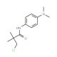 3-Chloro-N-[4-(dimethylamino)phenyl]-2,2-dimethylpropanamide - chemical structure image