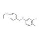 3-Chloro-N-(4-ethoxybenzyl)-4-methylaniline - chemical structure image