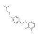 3-Chloro-N-[4-(isopentyloxy)benzyl]-2-methylaniline - chemical structure image