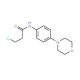 3-chloro-N-(4-morpholin-4-ylphenyl)propanamide (CAS 250714-83-1) - chemical structure image