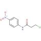 3-chloro-N-(4-nitrophenyl)propanamide - chemical structure image