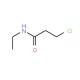3-chloro-N-ethylpropanamide (CAS 4269-31-2) - chemical structure image