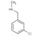 3-Chloro-N-methylbenzylamine (CAS 39191-07-6) - chemical structure image
