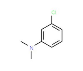 3-Chloro-N,N-dimethylaniline (CAS 6848-13-1) - chemical structure image