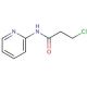 3-chloro-N-(pyridin-2-yl)propanamide - chemical structure image