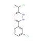 3-chloro-N′-(2-chloropropanoyl)benzohydrazide - chemical structure image