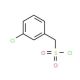 (3-Chloro-phenyl)-methanesulfonyl chloride (CAS 24974-73-0) - chemical structure image