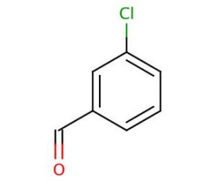 3-Chlorobenzaldehyde (CAS 587-04-2) - chemical structure image