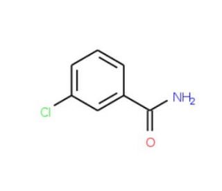 3-Chlorobenzamide (CAS 618-48-4) - chemical structure image