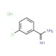 3-Chlorobenzamidine hydrochloride (CAS 24095-60-1) - chemical structure image
