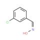 3-Chlorobenzenecarbaldehyde oxime (CAS 92062-57-2) - chemical structure image