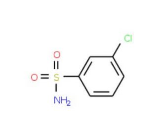 3-Chlorobenzenesulfonamide (CAS 17260-71-8) - chemical structure image