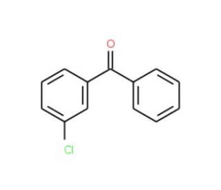 3-Chlorobenzophenone (CAS 1016-78-0) - chemical structure image