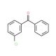 3-Chlorobenzophenone (CAS 1016-78-0) - chemical structure image