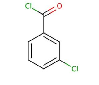 3-Chlorobenzoyl chloride (CAS 618-46-2) - chemical structure image