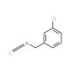 3-Chlorobenzyl isothiocyanate (CAS 3694-58-4) - chemical structure image