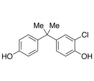 3-Chlorobisphenol A (CAS 74192-35-1) - chemical structure image