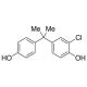 3-Chlorobisphenol A (CAS 74192-35-1) - chemical structure image