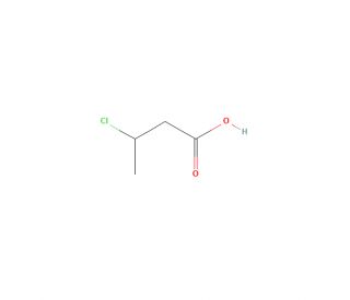 3-Chlorobutyric Acid (CAS 1951-12-8) - chemical structure image