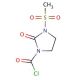 3-Chlorocarbonyl-1-methanesulfonyl-2-imidazolidinone (CAS 41762-76-9) - chemical structure image