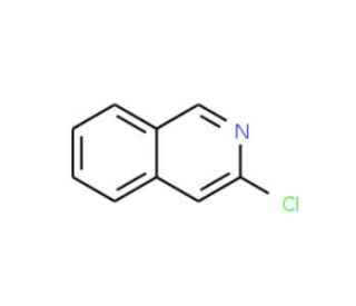 3-Chloroisoquinoline (CAS 19493-45-9) - chemical structure image