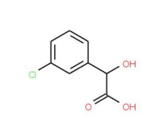 3-Chloromandelic acid (CAS 16273-37-3) - chemical structure image