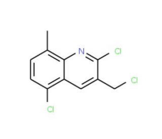 3-Chloromethyl-2,5-dichloro-8-methylquinoline (CAS 948292-13-5) - chemical structure image