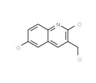 3-Chloromethyl-2,6-dichloroquinoline (CAS 948290-83-3) - chemical structure image