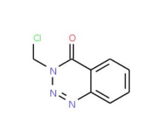 3-Chloromethyl-3H-benzo[d][1,2,3]triazin-4-one (CAS 24310-41-6) - chemical structure image