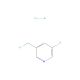 3-(Chloromethyl)-5-fluoropyridine hydrochloride (CAS 1222556-83-3) - chemical structure image