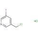 3-Chloromethyl-5-iodo-pyridine hydrochloride (CAS 879326-79-1) - chemical structure image