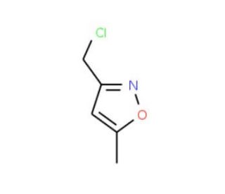 3-Chloromethyl-5-methylisoxazole (CAS 35166-37-1) - chemical structure image