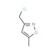 3-Chloromethyl-5-methylisoxazole (CAS 35166-37-1) - chemical structure image