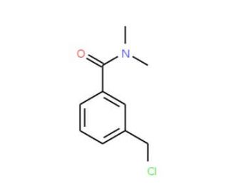 3-(chloromethyl)-N,N-dimethylbenzamide - chemical structure image