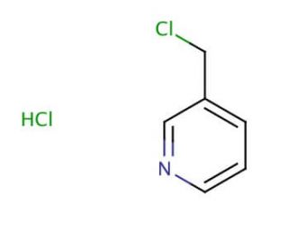 3-(Chloromethyl)pyridine hydrochloride (CAS 6959-48-4) - chemical structure image