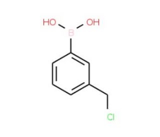 3-Chloromethylphenylboronic acid (CAS 957035-15-3) - chemical structure image