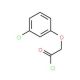 (3-Chlorophenoxy)acetyl chloride (CAS 114476-84-5) - chemical structure image