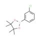 3-Chlorophenylboronic acid, pinacol ester (CAS 635305-47-4) - chemical structure image