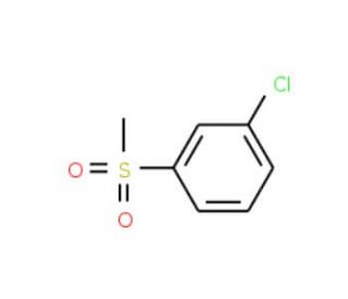 3-Chlorophenylmethylsulfone - chemical structure image