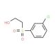 3-Chlorophenylsulfonylethanol - chemical structure image