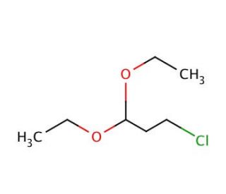 3-Chloropropionaldehyde diethylacetal (CAS 35573-93-4) - chemical structure image