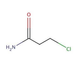 3-Chloropropionamide (CAS 5875-24-1) - chemical structure image