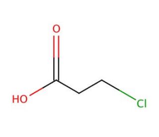 3-Chloropropionic acid (CAS 107-94-8) - chemical structure image