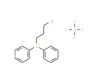(3-Chloropropyl)diphenylsulfonium Tetrafluoroborate (CAS 33462-80-5) - chemical structure image