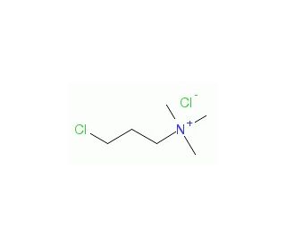 (3-Chloropropyl)-trimethylammonium chloride - chemical structure image