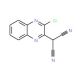 (3-chloroquinoxalin-2-yl)malononitrile - chemical structure image