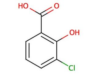 3-Chlorosalicylic Acid (CAS 1829-32-9) - chemical structure image