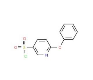 3-(Chlorosulphonyl)-6-phenoxypyridine (CAS 368869-91-4) - chemical structure image